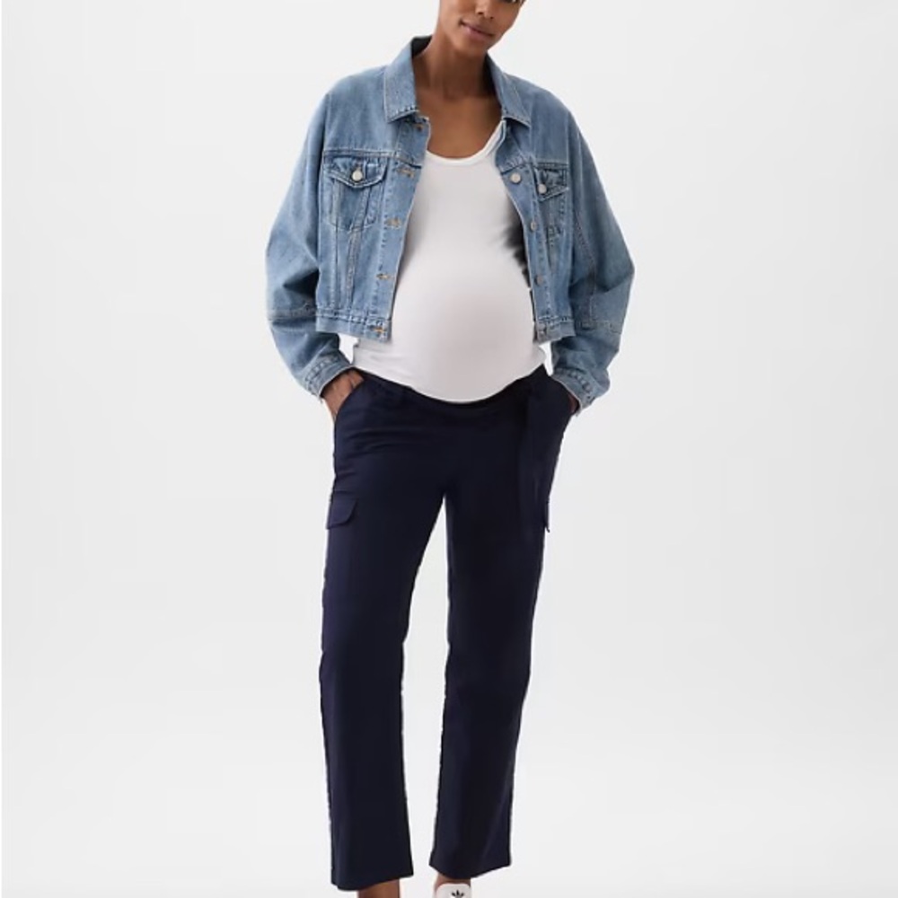 Gap Linen Maternity pants